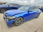 2021 Bmw 330xi Blue vin: 3MW5R7J04M8B72656