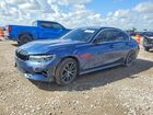 2021 Bmw 330xi Синий vin: 3MW5R7J06M8B73193
