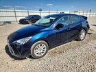 2017 Toyota Yaris Ia Base Blue vin: 3MYDLBYV1HY172447