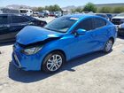 2017 Toyota Yaris Ia Base Blue vin: 3MYDLBYVXHY196181