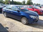 2016 Nissan Sentra S Blue vin: 3N1AB7AP0GY253423