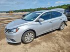 2017 Nissan Sentra S Silver vin: 3N1AB7AP0HY306896