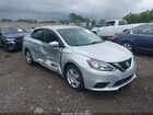 2018 Nissan Sentra S Silver vin: 3N1AB7AP0JY306662
