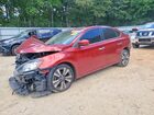 2019 Nissan Sentra Sv Red vin: 3N1AB7AP0KY277570
