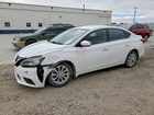 2019 Nissan Sentra S White vin: 3N1AB7AP1KY237417