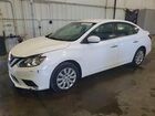 2019 Nissan Sentra S White vin: 3N1AB7AP1KY338635