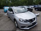 2019 Nissan Sentra Sv Серебряный vin: 3N1AB7AP1KY366872