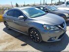 2017 Nissan Sentra Sr Gray vin: 3N1AB7AP2HY247432