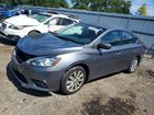 2017 Nissan Sentra S Gray vin: 3N1AB7AP2HY362502