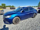 2018 Nissan Sentra S Blue vin: 3N1AB7AP2JY273793