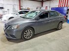 2019 Nissan Sentra Sv Gray vin: 3N1AB7AP2KY279403