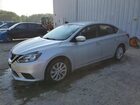 2019 Nissan Sentra Sv Silver vin: 3N1AB7AP2KY378416