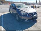 2017 Nissan Sentra Sv Gray vin: 3N1AB7AP3HY335941