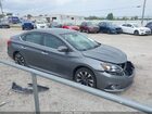 2019 Nissan Sentra Sr Gray vin: 3N1AB7AP3KY343450