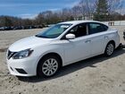2019 Nissan Sentra S White vin: 3N1AB7AP3KY359860