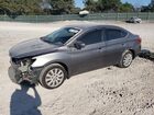 2016 Nissan Sentra S Gray vin: 3N1AB7AP4GL675739