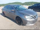 2016 Nissan Sentra S Gray vin: 3N1AB7AP4GY225253