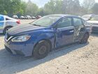 2016 Nissan Sentra Sv Blue vin: 3N1AB7AP4GY315860