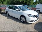 2016 Nissan Sentra Sv White vin: 3N1AB7AP4GY318189