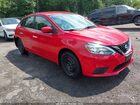 2017 Nissan Sentra Sv Red vin: 3N1AB7AP4HY222872