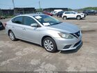 2017 Nissan Sentra S Silver vin: 3N1AB7AP4HY314354