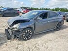 2018 Nissan Sentra Sr Gray vin: 3N1AB7AP4JY344203