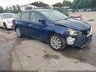 2017 Nissan Sentra S Синий vin: 3N1AB7AP5HY214392