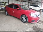 2018 Nissan Sentra Sv Red vin: 3N1AB7AP5JL617064