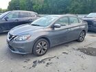 2019 Nissan Sentra Sv Gray vin: 3N1AB7AP5KY414423