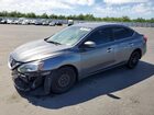 2017 Nissan Sentra Sv Gray vin: 3N1AB7AP6HL723792