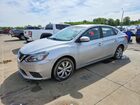 2017 Nissan Sentra S Silver vin: 3N1AB7AP6HY288596
