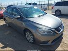 2019 Nissan Sentra Sv Gray vin: 3N1AB7AP6KY361439