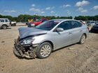 2018 Nissan Sentra S Серебряный vin: 3N1AB7AP7JY308263