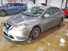 2018 Nissan Sentra S Gray vin: 3N1AB7AP7JY332790
