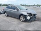 2019 Nissan Sentra Sv Gray vin: 3N1AB7AP7KY361594