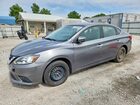 2017 Nissan Sentra S Серый vin: 3N1AB7AP8HY253901