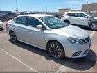 2018 Nissan Sentra Sr Silver vin: 3N1AB7AP8JY320289
