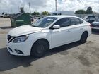 2016 Nissan Sentra Sv White vin: 3N1AB7AP9GY231372