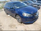 2019 Nissan Sentra Sv Blue vin: 3N1AB7AP9KY244664
