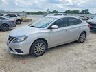 2016 Nissan Sentra Sv Серебряный vin: 3N1AB7APXGY242641