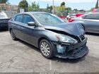 2017 Nissan Sentra Sv Gray vin: 3N1AB7APXHL692496
