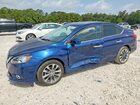 2019 Nissan Sentra Sv Blue vin: 3N1AB7APXKY441584