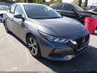 2022 Nissan Sentra Sv Xtronic Cvt Gray vin: 3N1AB8CV2NY243281