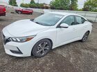 2021 Nissan Sentra Sv White vin: 3N1AB8CV3MY312140