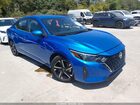 2025 Nissan Sentra Sv Blue vin: 3N1AB8CV3SY315648