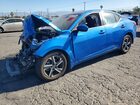 2025 Nissan Sentra Sv Blue vin: 3N1AB8CV5SY357321