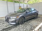2025 Nissan Sentra Sv Gray vin: 3N1AB8CV5SY382140
