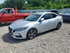 2021 Nissan Sentra Sv Gray vin: 3N1AB8CV6MY216387
