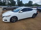 2021 Nissan Sentra Sv Белый vin: 3N1AB8CV6MY300564