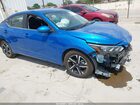 2025 Nissan Sentra Sv Blue vin: 3N1AB8CV7SY400850